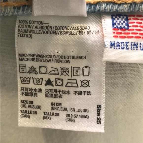 NWOT American Apparel floral jean shorts - Picture 7 of 15